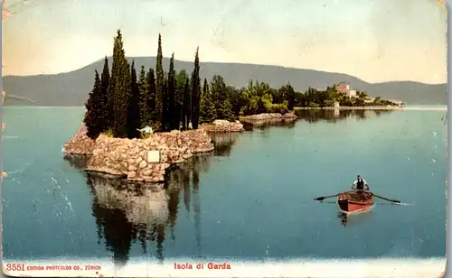 46479 - Italien - Isola di Garda , Panorama - nicht gelaufen