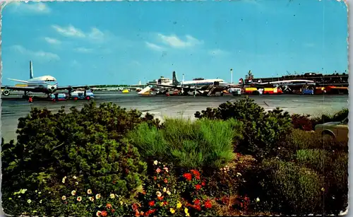 46488 - Niederlande - Amsterdam , Vliegveld Schiphol , Flughafen - gelaufen 1962