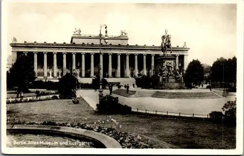 46490 - Deutschland - Berlin , Altes Museum und Lustgarten - gelaufen 1933