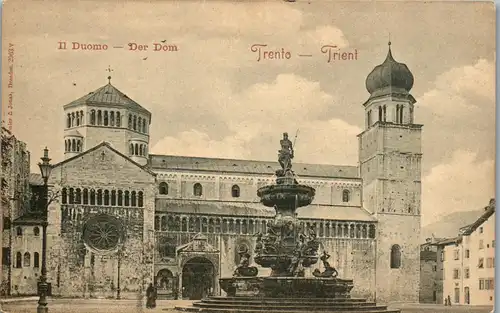 46493 - Italien - Trento , Trient , Il Duomo , Der Dom - nicht gelaufen