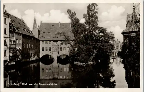 46512 - Deutschland - Nürnberg , Blick von der Museumsbrücke - nicht gelaufen