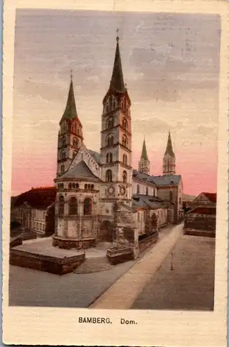 46513 - Deutschland - Bamberg , Dom - gelaufen 1918