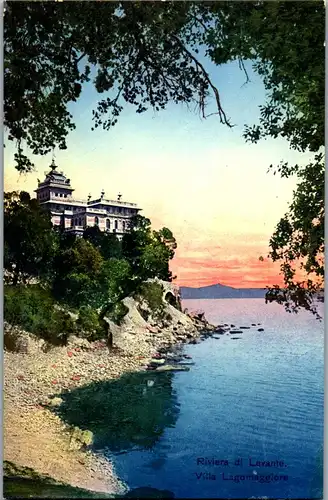 46526 - Italien - Riviera di Levante , Villa Lagomaggiore - nicht gelaufen