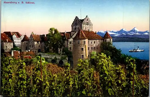 46548 - Deutschland - Meersburg a. B.  , Schloss - nicht gelaufen