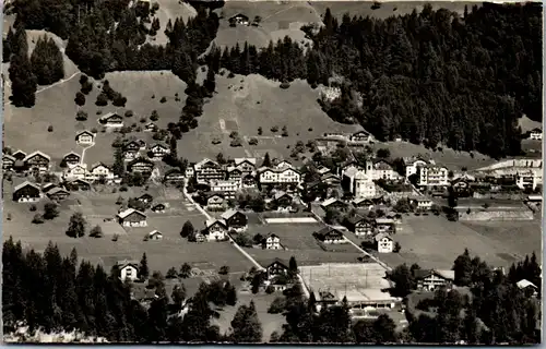 46553 - Schweiz - Champery , Panorama - gelaufen 1952