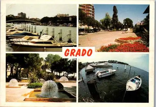 46580 - Italien - Grado , Mehrbildkarte - gelaufen 2001