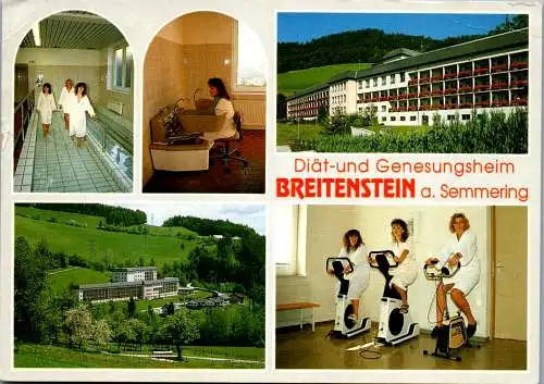 46598 - Niederösterreich - Breitenstein am Semmering , Diät und Genesungsheim - gelaufen