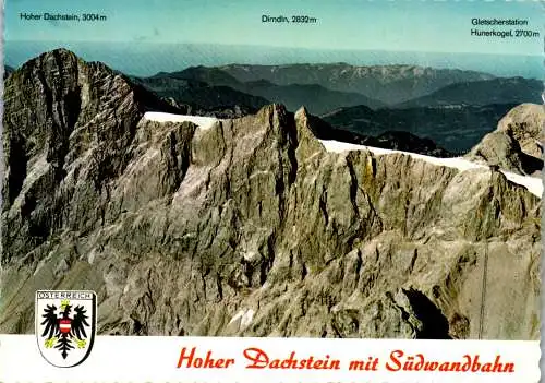 46608 - Steiermark - Dachstein , Südwandbahn , Dirndln , Gjaidstein , Bergstation , Höllengebirge - gelaufen 1980