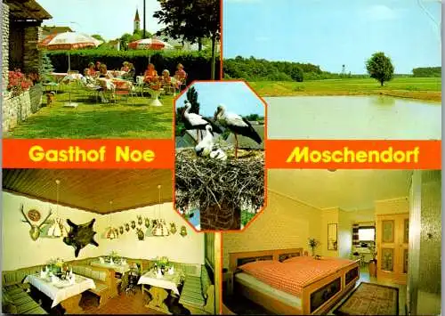 46613 - Burgenland - Moschendorf , Gasthof Josef und Helga Noe , Mehrbildkarte - nicht gelaufen