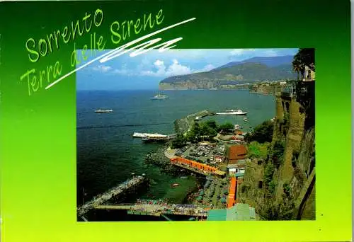 46618 - Italien - Sorrento , Il Porto , Der Hafen - gelaufen 1994