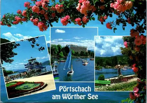 46622 - Kärnten - Pörtschach , Wörther See , Mehrbildkarte  - gelaufen