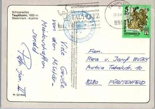 46643 - Steiermark - Tauplitzalm , Mehrbildkarte - gelaufen 1994