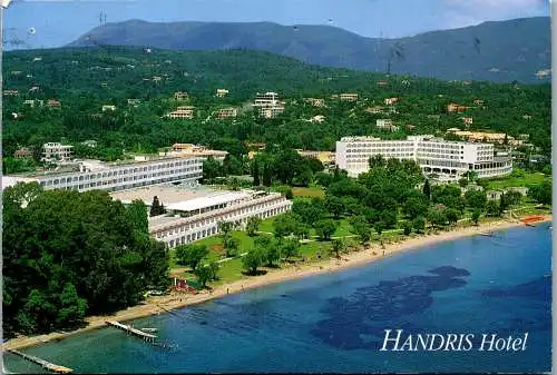 46658 - Griechenland - Corfu , Korfu , Hotel Handris - gelaufen