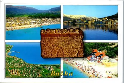 46676 - Kroatien - Baska , Mehrbildkarte - gelaufen 1997