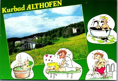 46682 - Kärnten - Althofen , Kurbad , Rehabilitationsklinik , Privatklinik - gelaufen 1997