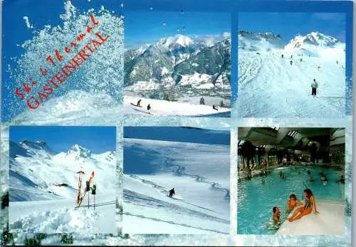 46686 - Salzburg - Bad Hofgastein , Weitmoserskiabfahrt , Skigebiet Schloßalm , Thermentempel - gelaufen 1997