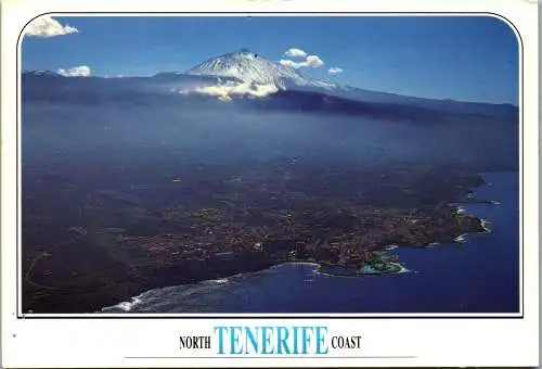 46690 - Spanien - Teneriffa , Tenerife , Puerto de La Cruz y El Teide - gelaufen 1997