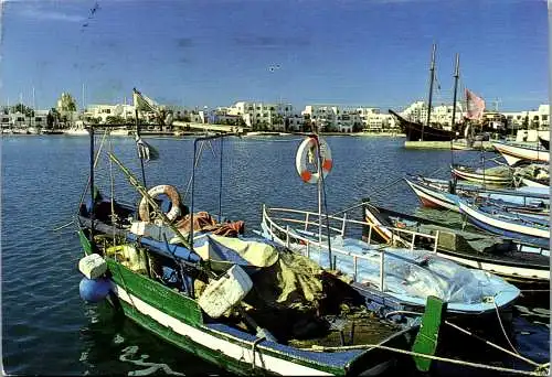46697 - Tunesien - Hammam Sousse , Port el kantaoui , Ship , Boot - gelaufen 1994