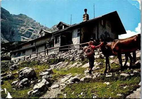 46718 - Steiermark - Johnsbach , Hesshütte am Ennseck , Gesäuse - nicht gelaufen