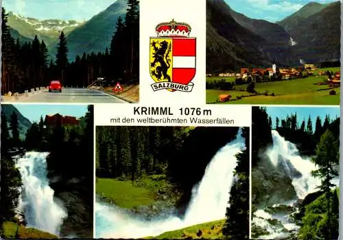 46723 - Salzburg - Krimml , Wasserfälle , Mehrbildkarte - nicht gelaufen