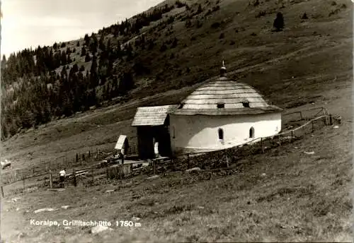 46734 - Steiermark - Koralpe , Grillitschhütte , Grillitsch Hütte , J. Ch. Jöbstl - nicht gelaufen