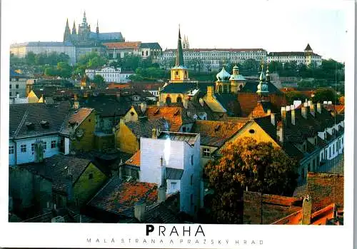 46750 - Tschechien - Praha , Prag , Mala Strana a Prazsky Hrad - gelaufen