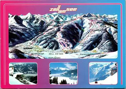 46757 - Salzburg - Zell am See , Ski , Winter - gelaufen