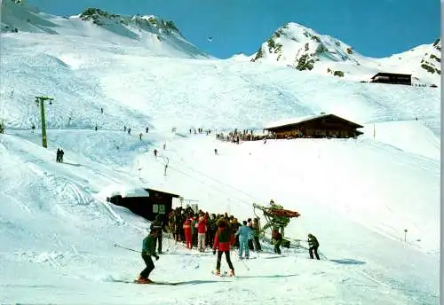 46767 - Salzburg - Bad Hofgastein , Ski Schlossalm mit Hamurgerhaus , Lift - gelaufen