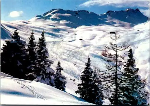 46768 - Salzburg - Bad Hofgastein , Hamburger Skiheim , Ski , Winter - gelaufen 1994