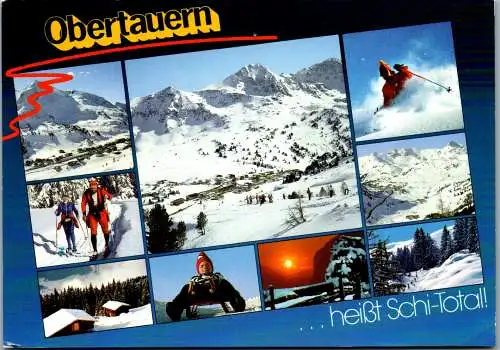 46769 - Salzburg - Obertauern , Ski , Mehrbildkarte - gelaufen