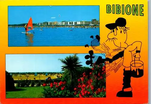 46773 - Italien - Bibione , Mehrbildkarte - gelaufen 1994