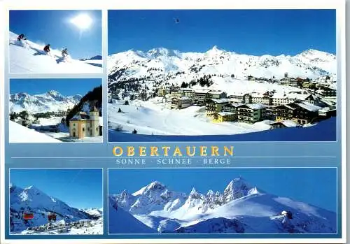 46784 - Salzburg - Obertauern , Ski , Mehrbildkarte - gelaufen 1999