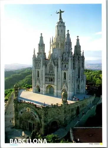 46791 - Spanien - Barcelona , Tibidabo - gelaufen 2016