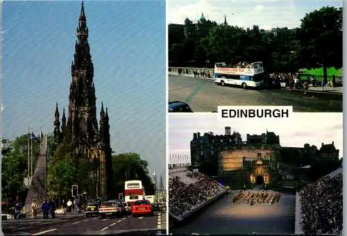 46793 - Großbritannien - Edinburgh , Mehrbildkarte - gelaufen 1995