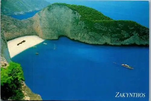 46799 - Griechenland - Zakynthos , Ormos Ag. Georgiu , Panorama - gelaufen