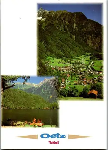 46802 - Tirol - Ötz , mit Acherkogel , Piburger See , Ötztal - gelaufen 1989