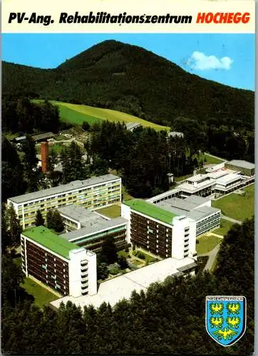 46803 - Niederösterreich - Grimmenstein , Hochegg , Rehabilitationszentrum , Bucklige Welt - gelaufen