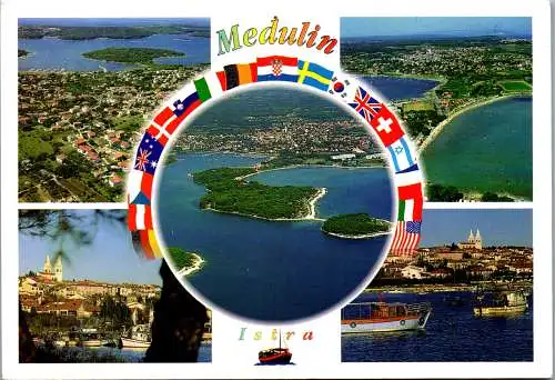 46804 - Kroatien - Medulin , Mehrbildkarte - gelaufen 1998