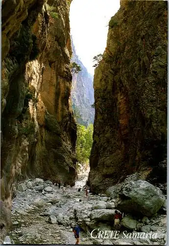 46816 - Griechenland - Kreta , Crete , Samaria - gelaufen