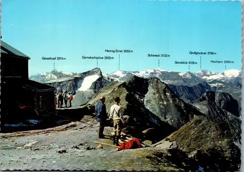 46831 - Kärnten - Mallnitz , Blick vom Hannoverhaus auf der Arnoldhöhe , Hohe Tauern - nicht gelaufen