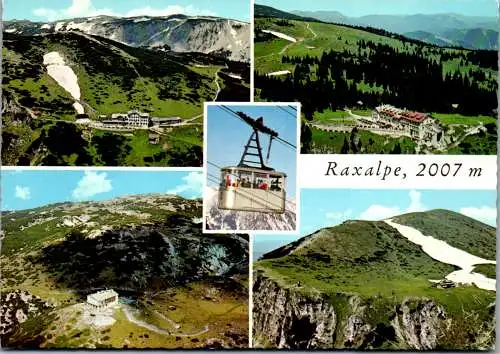 46832 - Niederösterreich - Raxalpe , Ottohaus , Berghotel , Raxsilbahn , Habsburghaus , Karl Ludwig Haus , Raxkircherl