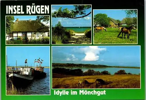 46837 - Deutschland - Insel Rügen , Idylle im Mönchgut - gelaufen 1998