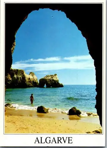 46848 - Portugal - Algarve , Strand , Beach - gelaufen 1998