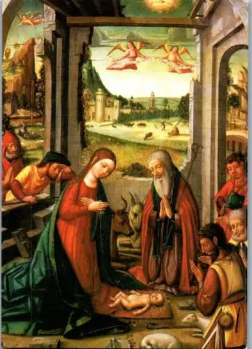 46861 - Heilige - Geburt Christi ,  - gelaufen