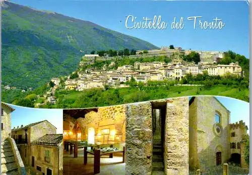 46865 - Italien - Civitella del Tronto , Mehrbildkarte - gelaufen 2012