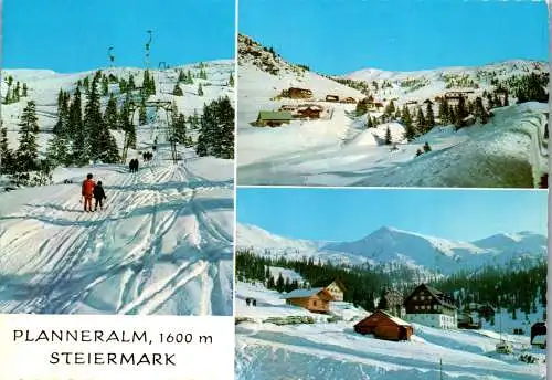 46887 - Steiermark - Donnersbach , Planneralm , Winter , Mehrbildkarte - nicht gelaufen 1970