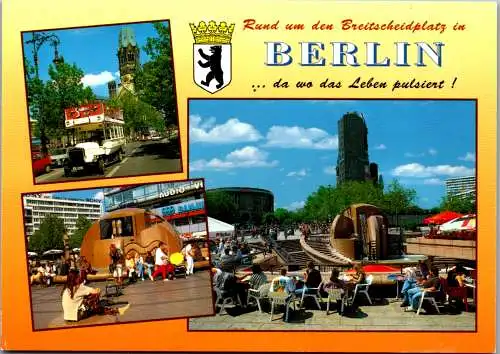 46909 - Deutschland - Berlin , Mehrbildkarte - gelaufen 2001