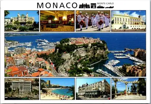 46914 - Monaco - Monte Carlo , Mehrbildkarte - gelaufen 2018