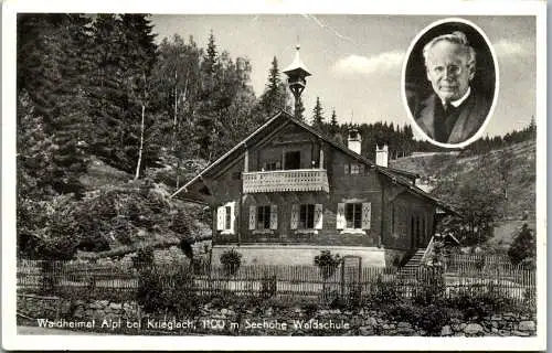 46927 - Steiermark - Krieglach , Alpl , Waldheimat , Waldschule Peter Rosegger - nicht gelaufen