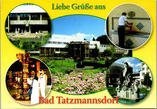46971 - Burgenland - Bad Tatzmannsdorf , Mehrbildkarte - gelaufen 2017